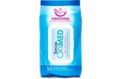 Tropical Oxymed Soothing Allergy Relief Anti-Itch Wipes - 50 ct