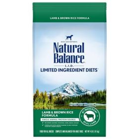 Natural Balance-Lamb & Br Rice