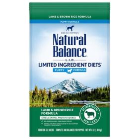 Mammoth Pet Products-Nat Balance-Puppy Food 4lb