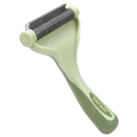Safari Shed Magic De-Shedding Tool for Med to Long Hair - Large