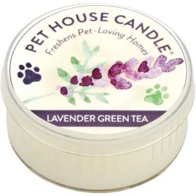 Pet House Mini Candle Lavender Green Tea