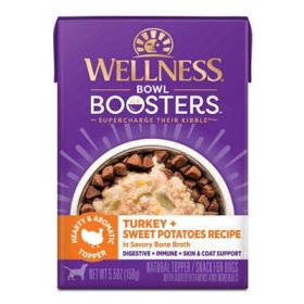 Wellness Wet Toppers - Turkey & Sw Potato