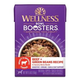 Wellness Wet Toppers - Beef, Green Beans