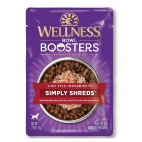 Wellness Shredded Toppers - Chicken, Chicken Liver