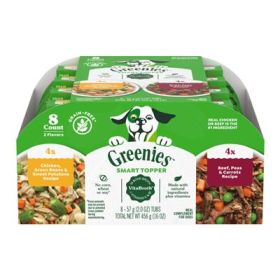 Greenies Toppers - 8 pack variety