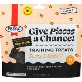 Primal Dog Give Pieces A Chance Beef Training Treats