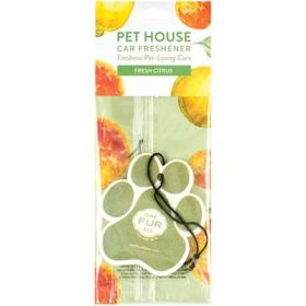 Pet House Car Fresheners Fresh Citrus