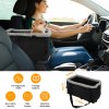 Small Dog Car Seat with Harness Center Console Pet