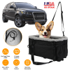 Small Dog Car Seat with Harness Center Console Pet