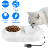Heated Water Bowl For Dogs And Cats Ceramic Heated Pet