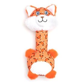 Orage Tiger Long Neck Toy with Squeaker