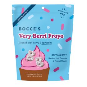 Bocce’s Bakery Dog Froyo Grain Free Veryy Berri 6oz.