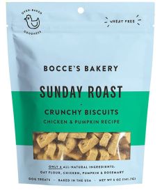 Bocce's Dog Training Sunday Roast Biscuits 5 oz
