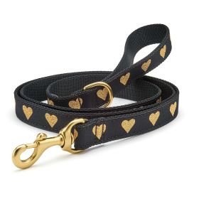 5' WIDE HEART OF GOLD LEAD w/D-RING
