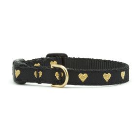 SIZE 12 HEART OF GOLD S.B. COLLAR