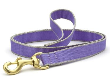 5' WIDE PURPLE/GRAY COLOR MARKET LEAD w/D-RING