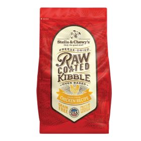Stella & Chewys Dog Kibble – Raw Coated Chicken 3.5Lbs