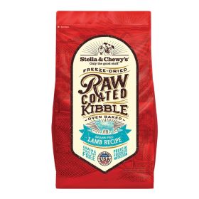 Stella & Chewys Dog Kibble – Raw Coated Grass Fed Lamb Recipe 3.5Lbs