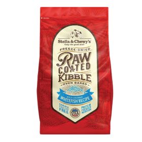 Stella & Chewys Dog Kibble – Raw Coated Whitefish 3.5Lbs