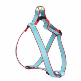 Aqua & Coral (Option: Color Mkt Collar Collection Harness Large (W))