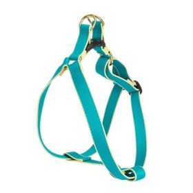 Teal & Yellow (Option: Color Mkt Collor Collection Harness  Large (W))