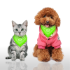 Adjustable Bandana Leather Pet Collar