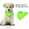 Adjustable Bandana Leather Pet Collar