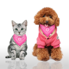 Adjustable Bandana Leather Pet Collar