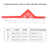 Adjustable Bandana Leather Pet Collar