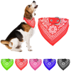 Adjustable Bandana Leather Pet Collar