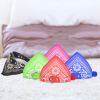 Adjustable Bandana Leather Pet Collar