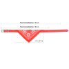 Adjustable Bandana Leather Pet Collar