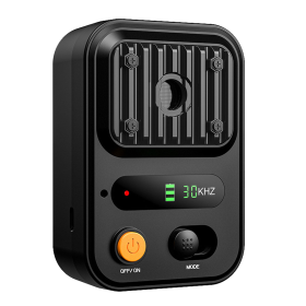 Ultrasonic Anti-Barking Device Rechargeable Auto Dog Bark (Color: Black)