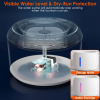 2.5L 84.54OZ Pet Water Fountain Smart Pet Drinking Fountain