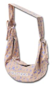 Touchdog Over (Option: theShoulder Dog Sling  Pink)
